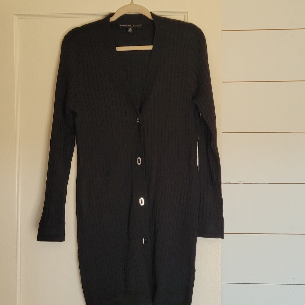 White House Black Market duster cardigan sweater